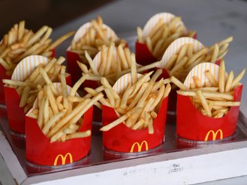 who doesn't love Mcdonald's, why don't you add a fun food fast food station to your event?
