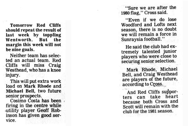 Newspaper clipping