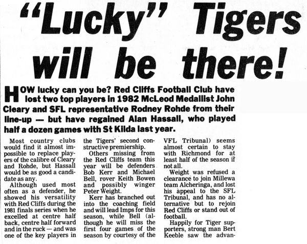 Newspaper clipping
