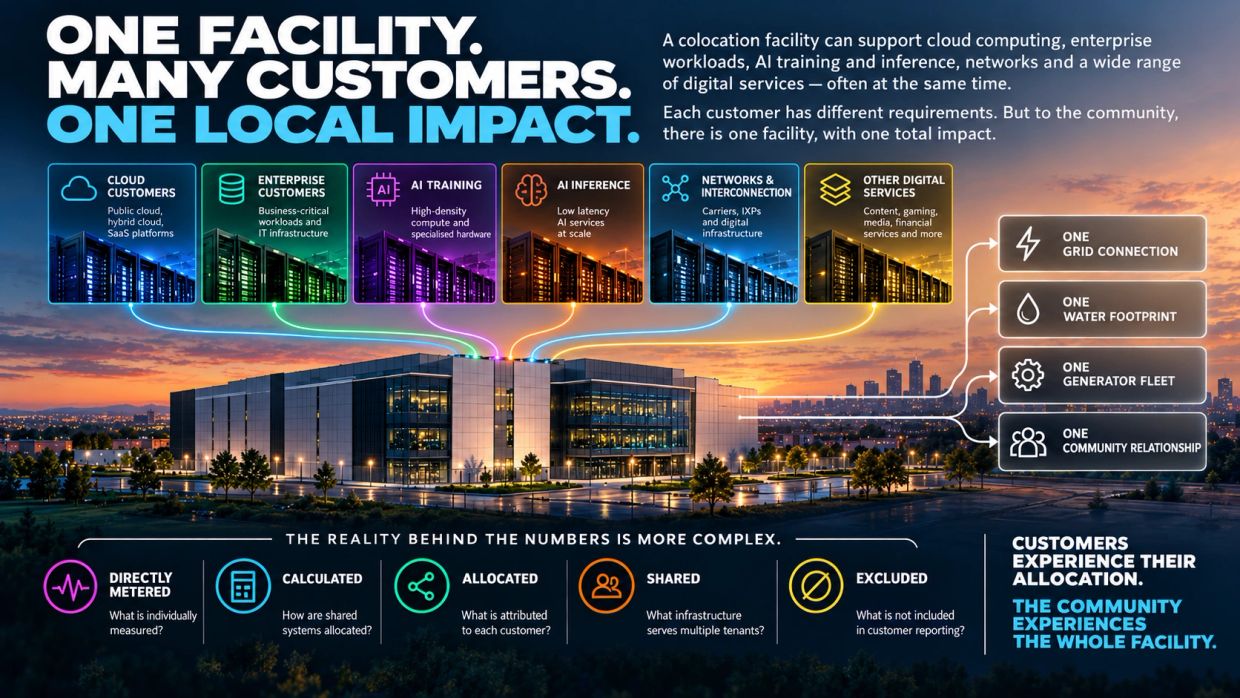 Data Center Community Acceptance
Data Center License to Operate
Responsible Data Center Development
Data Center Community Engagement
Data Center Permitting / Approval
Data Center Site Selection / Site Executability
Data Center Community Opposition / Moratoriums
Data Center Power / Grid / Large Load
Data Center Water / Water Use / Water Risk
Data Center Infrastructure Costs / Ratepayer Protection
Data Center Economic Impact / Community Benefits
Data Center Noise / Lived Experience
Data Center Expansion / Modernisation / Intensification
Data Center Disclosure / Transparency
AI Data Center Development USA
data center community acceptance
data center license to operate
data center licence to operate
data center license to operate and grow
data center community engagement
data center community relations
data center public acceptance
data center social license to operate
data center social licence to operate
data center stakeholder engagement
data center stakeholder management
data center community impact
data center local impact
responsible data center development
responsible data center growth
responsible AI infrastructure development
AI data center development
AI data center growth
hyperscale data center development
hyperscale data center expansion
data center development conference
data center community conference
data center permitting conference
data center infrastructure conference
Site selection, land & executability
data center site selection
data center site viability
data center site feasibility
data center site executability
data center development risk
data center site risk
data center location strategy
AI data center site selection
hyperscale site selection
data center land use
data center zoning
data center rezoning
data center planning approval
data center land planning
data center land availability
data center land constraints
data center brownfield development
data center greenfield development
data center campus development
data center campus expansion
data center expansion risk
existing data center expansion
data center intensification
data center redevelopment
data center modernization
data center modernisation
data center relocation
data center cumulative development
data center development density
data center cluster development
data center site compatibility
data center ultimate buildout
data center full buildout
data center development envelope
Your opening sessions explicitly focus on ultimate scale, cumulative development, land use, site compatibility and when redesign, reduced scale or a different site becomes necessary. AI DATA CENTER LICENSE V1.3 [Au… AI DATA CENTER LICENSE V1.3 [Au…
Community, public acceptance & engagement
data center community opposition
data center community concerns
data center local opposition
data center public opposition
data center community support
data center community consultation
data center public consultation
data center public engagement
data center resident engagement
data center neighborhood engagement
data center neighbourhood engagement
data center civic engagement
data center community participation
meaningful community participation
data center community sentiment
data center community trust
data center community confidence
data center public confidence
data center local confidence
data center social acceptance
data center local acceptance
data center community legitimacy
data center public legitimacy
data center community benefit
data center community benefit agreement
data center community benefit agreements
data center local benefits
data center host community
data center host communities
data center community impact assessment
data center stakeholder consultation
data center public hearing
data center hearings
data center community hearing
data center planning hearing
data center zoning hearing
Moratoriums, pauses & approval risk
data center moratorium
data center moratoriums
data center development moratorium
data center development pause
data center permitting pause
data center approval delay
data center approval risk
data center planning risk
data center permitting risk
data center political risk
data center regulatory risk
data center approval process
data center permitting process
data center planning process
data center approval pathway
data center permitting pathway
predictable data center approvals
data center approval certainty
data center development certainty
data center regulatory certainty
Disclosure, transparency & evidence
data center disclosure
data center transparency
data center project disclosure
data center full build disclosure
data center cumulative impact disclosure
data center infrastructure disclosure
data center power disclosure
data center water disclosure
data center environmental disclosure
data center confidentiality
data center commercial confidentiality
data center public information
data center approval evidence
data center evidence requirements
data center project evidence
data center independent verification
data center impact verification
data center measured impacts
data center modelled impacts
data center modeled impacts
predicted vs actual data center impact
data center operating reality
data center approval commitments
The agenda has a whole approval block on what must be disclosed, what is provisional or legitimately confidential, and what communities and decision-makers need to see before approval. AI DATA CENTER LICENSE V1.3 [Au…
Power, grid & large-load infrastructure
This is one of your biggest SEO clusters.
data center power demand
AI data center power demand
hyperscale power demand
data center power availability
data center power deliverability
data center grid connection
data center interconnection
data center transmission
data center substations
data center generation
data center electricity infrastructure
data center grid infrastructure
data center power infrastructure
large load infrastructure
large load customers
large load interconnection
large load power demand
large load planning
large load tariffs
AI load growth
data center load growth
data center load forecasting
data center load credibility
data center load commitment
data center load maturity
data center power certainty
data center energy supply
data center energization
data center grid capacity
data center transmission upgrades
data center distribution upgrades
data center network reinforcement
data center power risk
data center stranded infrastructure
data center infrastructure investment
data center infrastructure cost
who pays for data center infrastructure
data center ratepayer protection
data center utility costs
data center utility investment
data center cost allocation
data center power cost allocation
data center infrastructure cost allocation
data center minimum demand commitment
data center collateral requirements
data center exit fees
data center long term power contracts
data center power procurement
data center onsite generation
data center backup generation
data center generators
data center gas generation
data center microgrid
Your power programme specifically addresses load maturity, nominal versus deliverable power, infrastructure commitments, cost allocation, ratepayer protection and non-delivery risk. AI DATA CENTER LICENSE V1.3 [Au…
Water, drought & cooling
Another major cluster.
data center water use
data center water consumption
data center water demand
AI data center water demand
hyperscale data center water use
data center water availability
data center water risk
data center water scarcity
data center drought risk
data center drought resilience
data center watershed
data center watershed impact
data center groundwater
data center surface water
data center reclaimed water
data center wastewater reuse
data center water recycling
data center water reuse
data center water disclosure
data center water reporting
data center water metrics
data center WUE
water usage effectiveness data center
data center peak water demand
data center annual water demand
data center maximum water demand
data center water source
data center water infrastructure
data center competing water demand
data center water stress
data center water positive
water positive data center
waterless data center
near zero water data center
closed loop data center cooling
closed loop cooling data center
data center liquid cooling
data center dry cooling
data center hybrid cooling
data center cooling water use
AI data center cooling
data center cooling architecture
data center cooling tradeoffs
data center water energy tradeoff
data center water power tradeoff
data center PUE WUE
PUE WUE data center
data center cooling disclosure
Your water programme is unusually rich for SEO because it explicitly covers source, withdrawal, consumption, annual/peak demand, drought, cooling architecture, "closed loop", "waterless", "near-zero", "water positive" and water-energy trade-offs. AI DATA CENTER LICENSE V1.3 [Au…
Noise, generators & lived experience
data center noise
data center noise pollution
data center acoustic impact
data center low frequency noise
data center tonal noise
data center vibration
data center generator noise
data center generator testing
data center backup generator noise
data center lighting impact
data center traffic impact
data center construction traffic
data center quality of life
living near a data center
data center neighborhood impact
data center operational impact
data center lived experience
data center noise complaints
data center noise mitigation
data center acoustic modelling
data center acoustic modeling
data center measured noise
data center noise compliance
data center compliant vs acceptable
data center post construction monitoring
The agenda explicitly asks what it feels like to live next door and contrasts modelled versus measured and compliant versus acceptable conditions. AI DATA CENTER LICENSE V1.3 [Au…
Economic value, jobs, tax & local benefit
This cluster is critical because people will search these topics independently of "community acceptance."
data center economic impact
data center economic benefits
data center local economic impact
data center local economic benefits
data center jobs
data center permanent jobs
data center construction jobs
data center employment
data center workforce development
data center local jobs
data center tax revenue
data center property tax revenue
data center tax incentives
data center tax abatements
data center local tax benefit
data center incentives
data center subsidies
data center local procurement
data center supply chain
data center workforce
data center community investment
data center community benefits
data center economic development
AI data center economic development
data center regional economic growth
data center local value proposition
data center community value proposition
data center host community benefits
data center economic bargain
Your Day Two keynote directly separates construction activity from permanent jobs, headline investment from local value, and promises from benefits that can actually be delivered. AI DATA CENTER LICENSE V1.3 [Au…
Operations, accountability & post-approval performance
data center operating performance
data center post approval monitoring
data center post approval compliance
data center operating commitments
data center community commitments
data center approval commitments
data center operating reality
data center forecast vs actual
data center predicted vs actual
data center operational transparency
data center performance verification
data center impact monitoring
data center compliance monitoring
data center independent monitoring
data center reporting requirements
data center material change
data center approval reassessment
data center expansion reassessment
data center change in use
data center operating impacts
data center community complaints
data center complaint resolution
Expansion, modernization & growth
data center expansion
data center campus expansion
data center growth strategy
data center expansion approval
data center expansion permitting
data center expansion community acceptance
data center intensification
AI data center intensification
data center modernization
data center modernisation
data center redevelopment
data center retrofit
data center AI retrofit
existing data center AI upgrade
data center power density upgrade
data center AI density
data center expansion risk
data center brownfield expansion
data center redevelopment vs expansion
data center modernize or expand
data center relocate or expand
data center future flexibility
Regional / national policy and best practice
data center regulation USA
US data center regulation
data center permitting USA
data center policy USA
data center state regulation
data center local regulation
data center national standards
data center national principles
data center best practice
data center development best practices
responsible data center standards
data center community standards
data center approval standards
data center disclosure standards
data center water standards
data center large load standards
data center regional differences
data center regional policy
data center local implementation
data center approval consistency
data center predictable approval pathways
national approach to data center development
regional data center development
data center permitting reform
data center approval reform
The closing programme explicitly frames the objective as taking what works regionally and building a national approach that still works locally. AI DATA CENTER LICENSE V1.3 [Au…
Geographic SEO keywords
I would absolutely build state-specific pages / references where your agenda has genuine content.
Texas data center development
Texas data center community opposition
Texas data center power
Texas data center water
Texas data center permitting
Texas data center expansion
Virginia data center development
Virginia data center community opposition
Virginia data center permitting
Virginia data center disclosure
Virginia data center power
Northern Virginia data centers
Virginia data center hearings
New York data center moratorium
New York data center development
New York data center permitting
Pennsylvania data center development
Pennsylvania AI data centers
Pennsylvania data center grid
Pennsylvania data center permitting
Arizona data center development
Arizona data center water
Arizona data center drought
Arizona AI data centers
Arizona data center cooling
And potentially:
Ohio data center development
Georgia data center development
Atlanta data centers
Georgia data center power
Georgia data center community
US data center moratoriums
US data center community opposition
Stakeholder keywords
Useful because people often search by their own role.
data center developers
hyperscale data center developers
hyperscalers
colocation operators
data center operators
data center investors
data center infrastructure investors
data center REITs
data center utilities
utility data center load
grid planners data centers
transmission operators data centers
water utilities data centers
data center regulators
data center local government
data center planning authorities
data center economic development agencies
data center community groups
data center neighborhood groups
data center public interest groups
data center environmental groups
data center watershed groups
data center land use lawyers
data center public interest lawyers
data center permitting consultants
data center site selection consultants
data center environmental consultants
data center acoustic consultants
data center engineering consultants
data center insurers
data center lenders
data center infrastructure funds
High-intent conference/search terms
These are particularly important commercially.
data center community acceptance conference
data center license to operate conference
data center permitting conference USA
data center community engagement conference
data center infrastructure conference USA
AI data center development conference
data center development conference USA
data center power conference USA
data center water conference USA
data center planning conference
data center zoning conference
data center regulatory conference
data center community relations event
data center site selection conference
data center development risk conference
data center stakeholder engagement conference
hyperscale data center conference USA
responsible data center development conference
Long-tail question searches
These are excellent for page headings, FAQs and articles because they match actual search intent.
why are communities opposing data centers
why are data centers facing moratoriums
how to gain community acceptance for data centers
how to improve data center community engagement
how to get a data center approved
what makes a data center site viable
what makes a data center site executable
what should data centers disclose to communities
how much power do AI data centers need
who pays for data center grid upgrades
do data centers increase electricity prices
how are data center grid costs allocated
how much water do data centers use
how much water do AI data centers use
do data centers use too much water
what does water positive data center mean
what does closed loop cooling mean data center
are data centers noisy
what causes data center noise
why do data centers need backup generators
how many jobs do data centers create
do data centers create permanent jobs
how much tax revenue do data centers generate
what are the community benefits of data centers
how do data centers affect local communities
what are the environmental impacts of data centers
what infrastructure do data centers require
can data centers expand after approval
when should a data center approval be reassessed
what is social license to operate for data centers
what is data center license to operate