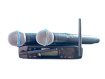 Shure GLXD4/B58 Wireless Dual Vocal System