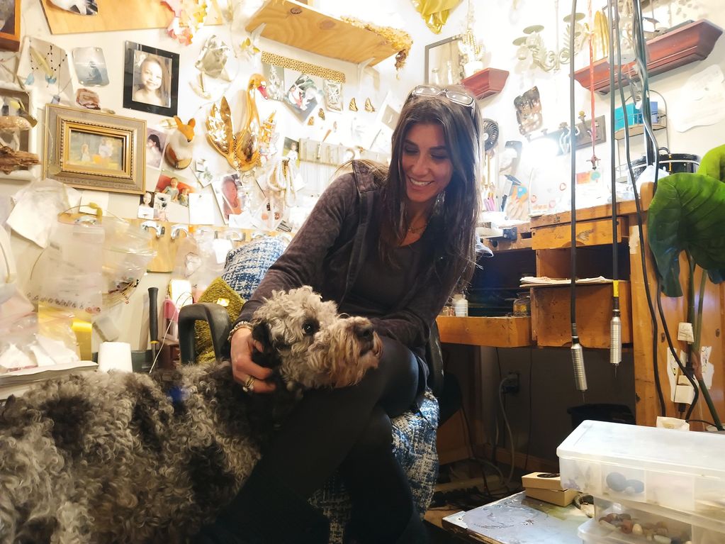 Noah, the studio assistant.
