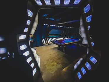 Production Designer - Snakes and Latte’s private dinning room permanent install.