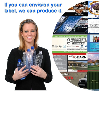 Custom Branded Water, Logo Bottled Water, Private Label Bottled Water Your design or ours.