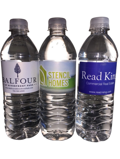 Custom Branded Water, Private Label Bottled Water in16.9oz