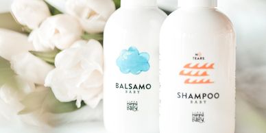 Champú no lágrimas, acondicionador para cabello infantil, crema para cambiar el pañal, cosmética nat