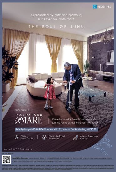 Kalpataru Best Real Estate Advertising Campaign Venbridge Real Estate Luxury Real Estate Juhu Mumbai