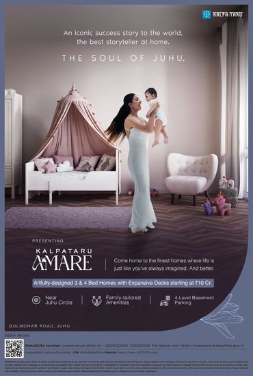 Kalpataru Best Real Estate Advertising Campaign Venbridge Real Estate Luxury Real Estate Juhu Mumbai