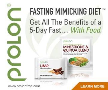 ProLon Fasting Mimicking Diet for better health and nutrition intermittent fasting