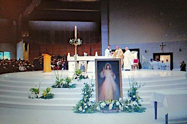 Divine Mercy Sunday in Knock Basilica