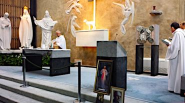 Marian Fathers i(UK) in Knock Apparition Church.