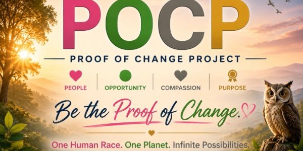 POCP: Proof of Change Project promoting unity and purpose.