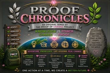 The Proof Chronicles promotes knowledge, change, and personal growth.