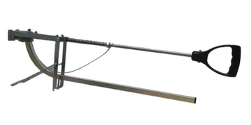 Henco foam board stapler for installing radiant heat PEX tubing