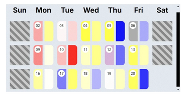 See how the students feelings have changed throughout the day