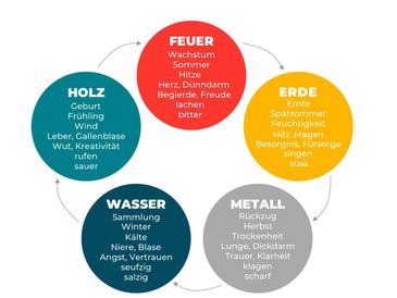 5 Elemente und wie alles zusammenhängt.
