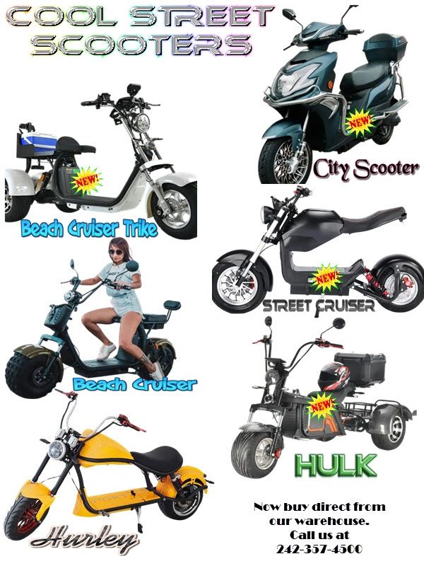 E-scooter depots electric street scooters