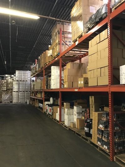 Racking in Wareshouse