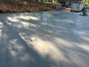 Slick finish Floor for pole barn.