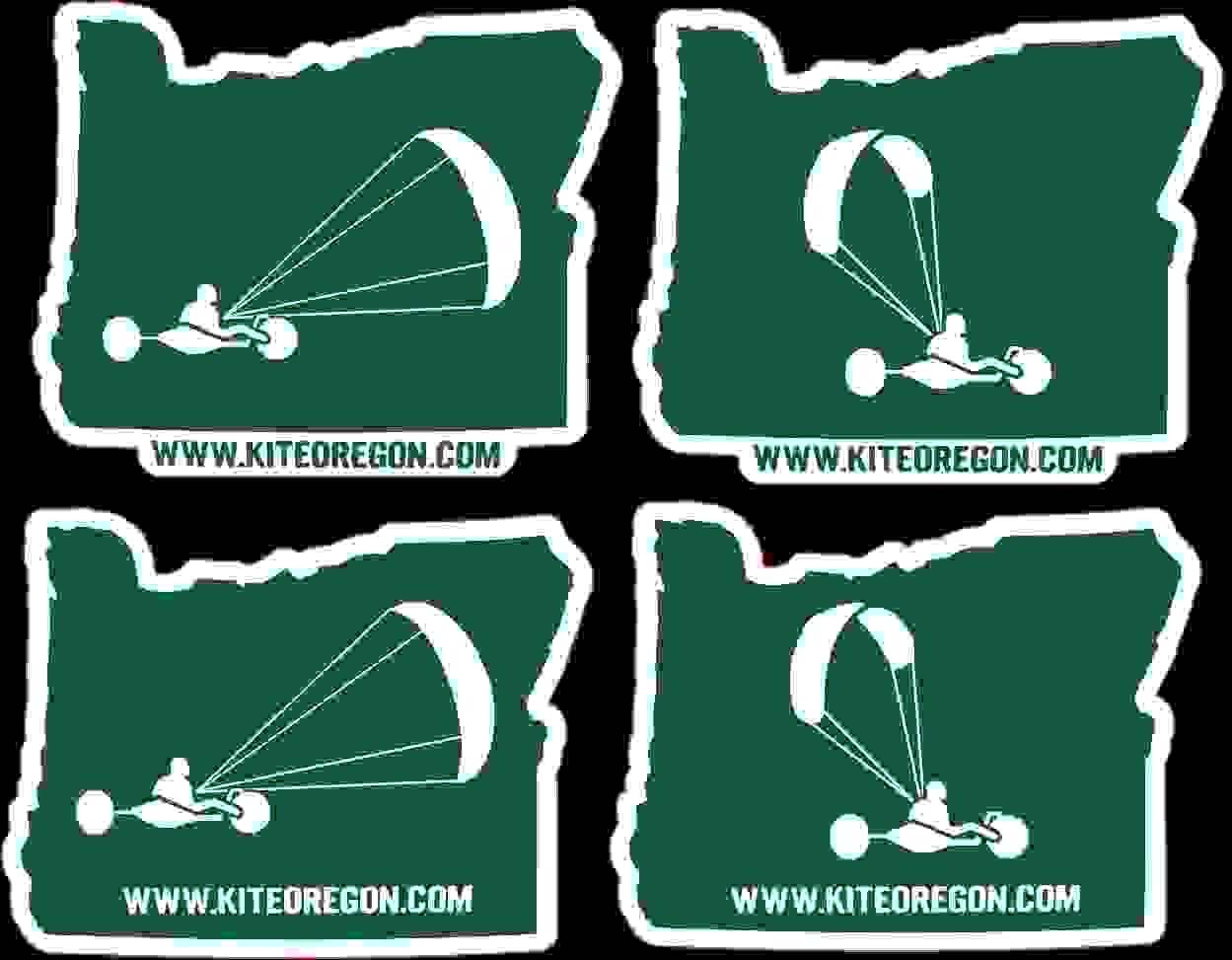Kite Oregon Stickers