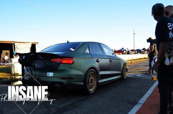 Fastest Audi RS-3 in Africa 8.7 sec on the 1/4 mile piloted by Yaseerah at our Kings vs Queens event