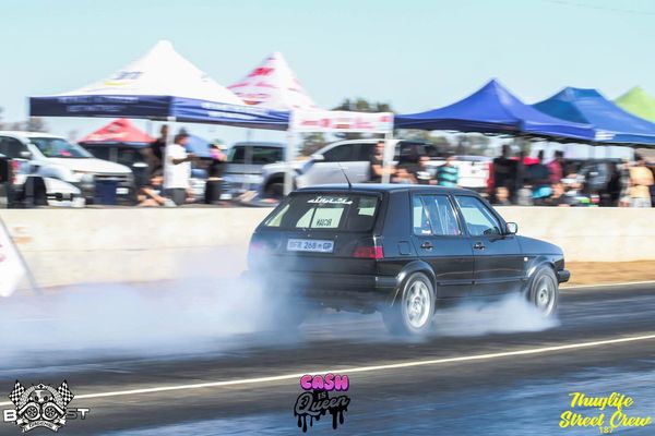 Pilot Faheema & owner of Fueled by Faheema  smoking her AWD MK2 down the 1/4 mile. Best 10.8 sec