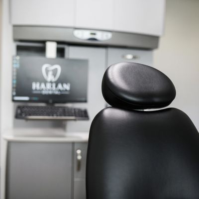 Patient Chair with Monitor in the Background