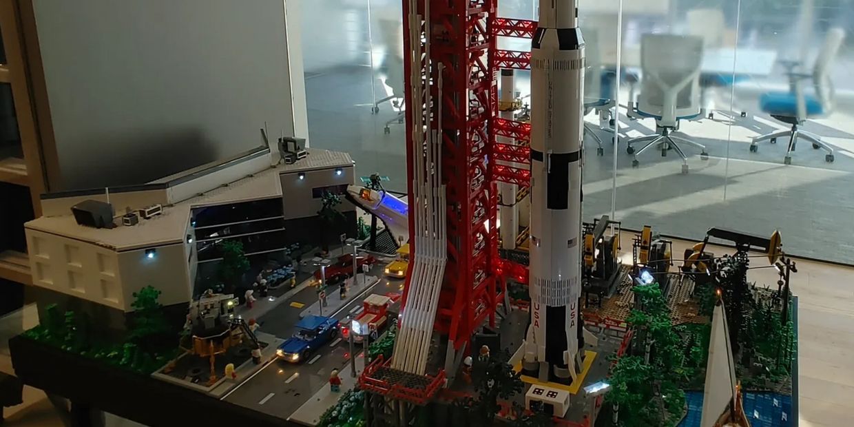 Lego Houston Texas National Space Museum