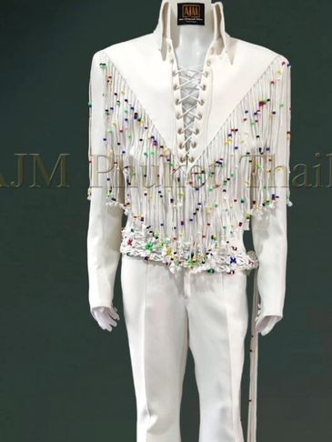 Here Are Some Of Elvin Priestley's Jumpsuits. 
This One is Called The Fringe Jumpsuit.