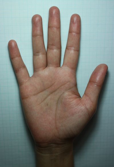Hand image for Distance Palm reading