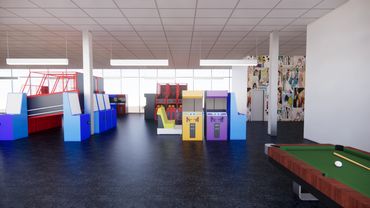 Second Floor: Arcade Space