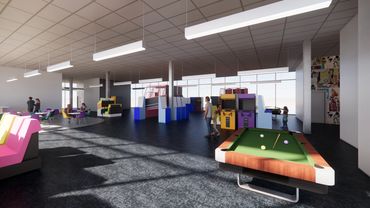 Second Floor: Arcade Space