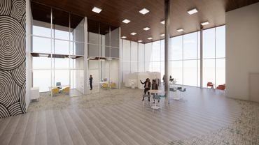 Third Floor: Office Space