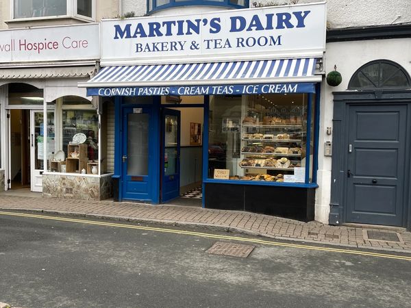 Martin's Dairy in Looe