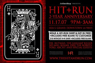 Kutmah GASLAMP KILLER Free The Robots ABCNT ROAMS Hit+Run