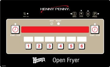 HENNY PENNY OPEN FRYER-NO SWITCH
