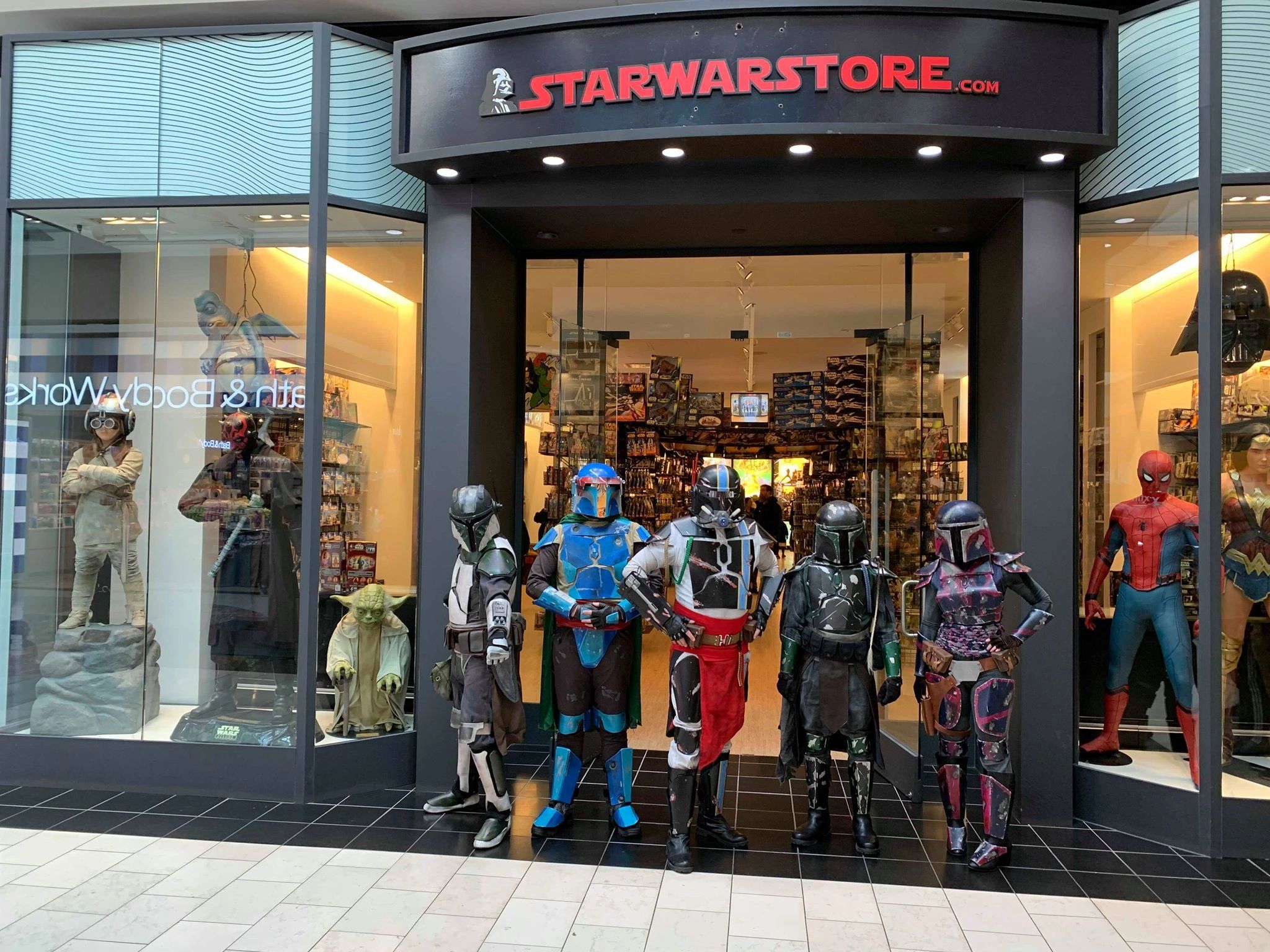 the star wars shop