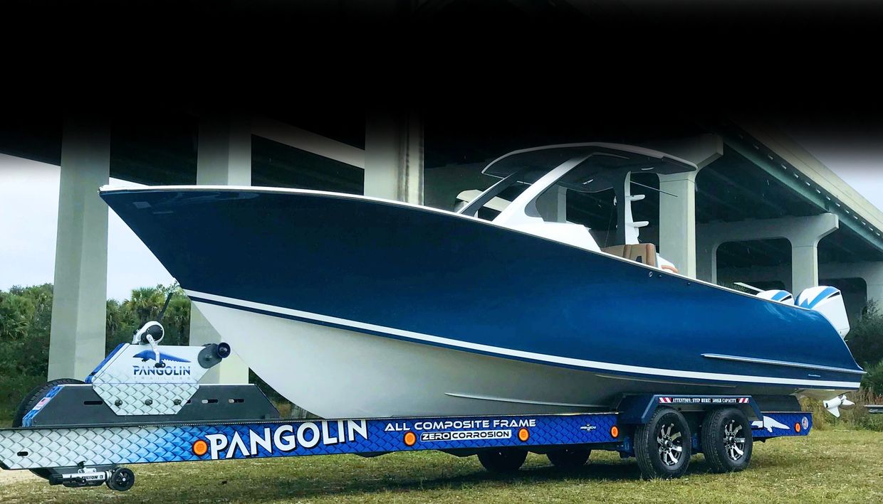 The best trailer money can buy, the only all composite trailer available, multiple patents pending