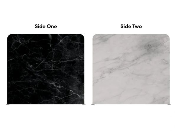 Marble black and white backdrop