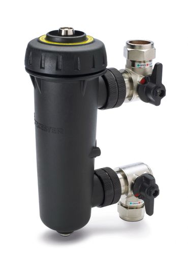 Worcester Bosch System filter to help protect your boiler from debris out of old system