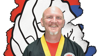 Man in karate uniform - Grandmaster Dong's Martial Arts - Morehead City - Cedar Point - taekwondo