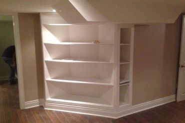 Storage solutions and built in shelving