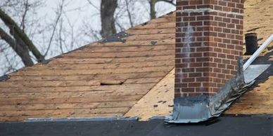 Our roofing company does chimney repairs