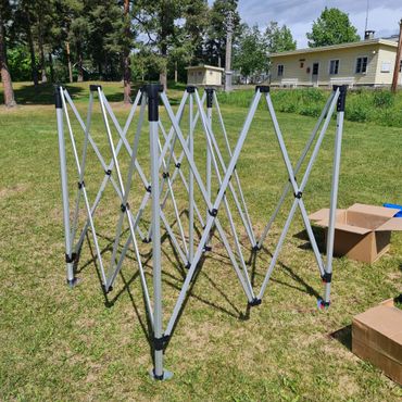 Enkle salgstelt salgsbod / foodtruck/ matvogn