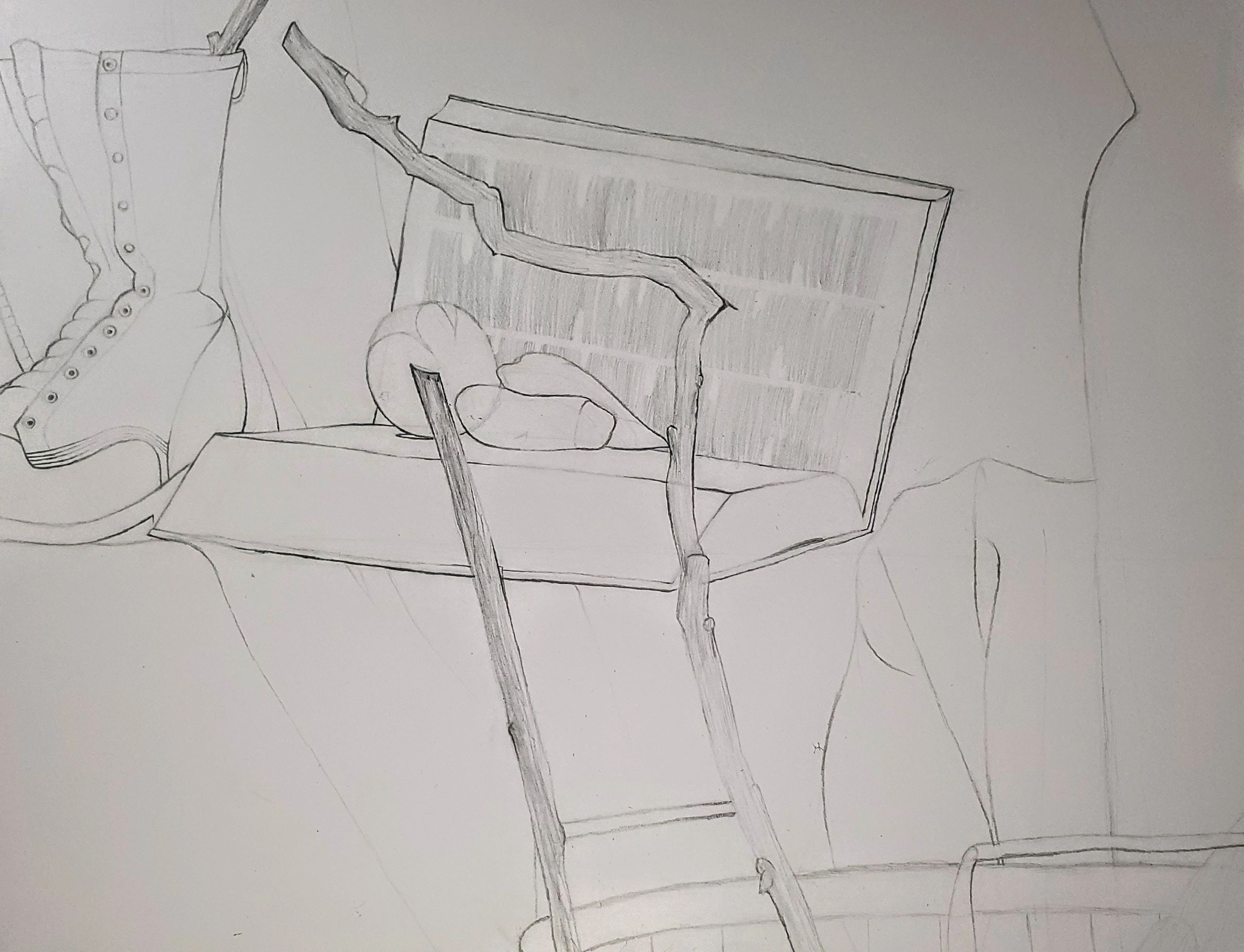 Still Life Study
Graphite on Bristol Board
2021