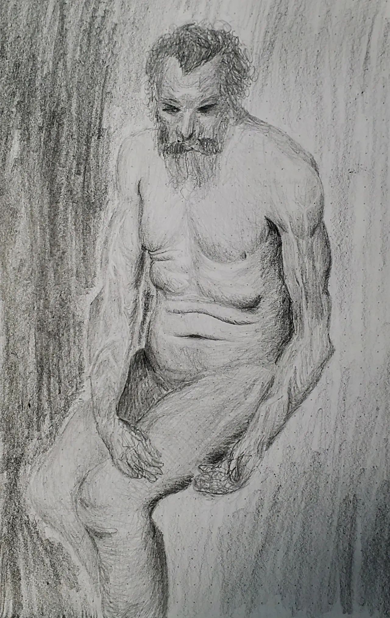Anthony van Dyck Study 
Pencil on Paper
5in x 7in
2023
The original assignment was to draw this