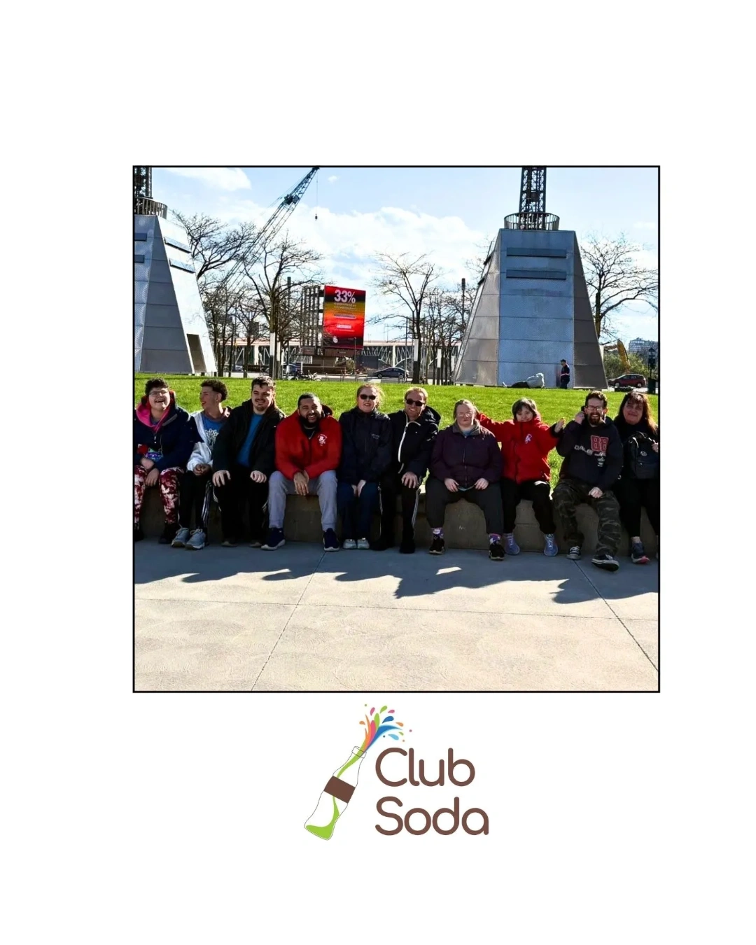 A group of Citizens on a Club Soda outing.