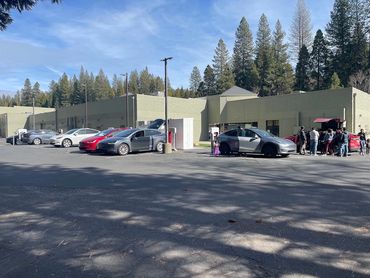 Tesla Supercharger Poses Central Sierra Wildfire Threat