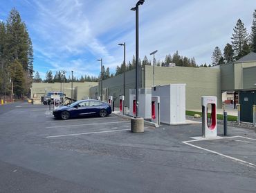 Tesla Supercharger Poses Central Sierra Wildfire Threat