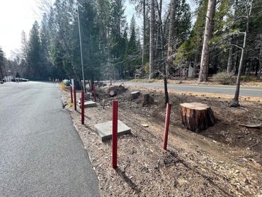 Calaveras Sheriff Mobile CCTV Surveillance System Observed as Removed from Arnold Tesla Supercharger